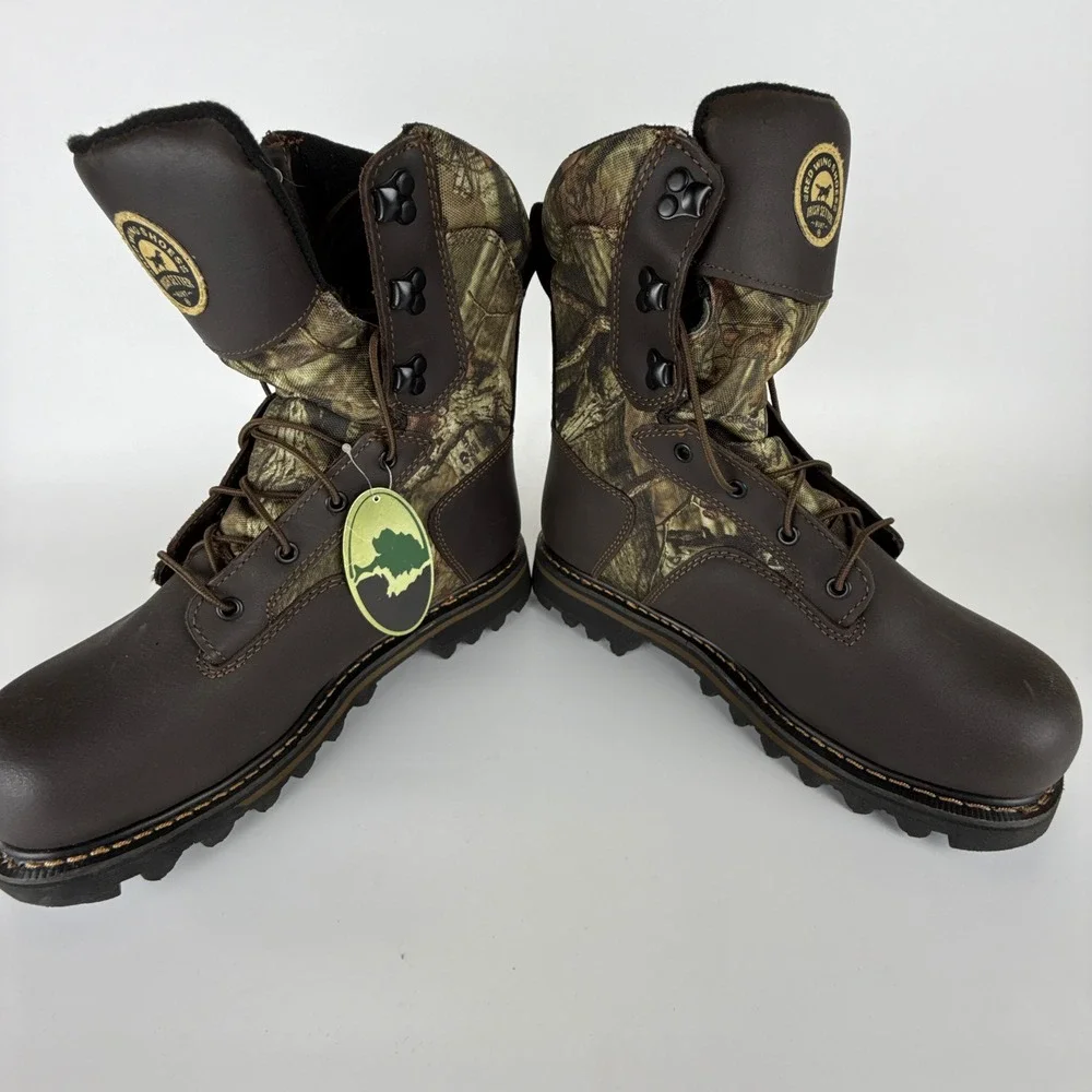 Irish Setter Gunflint II 2813 Mens Hunting Boots‎ 1000g Insulated 9.5 EE Camo
